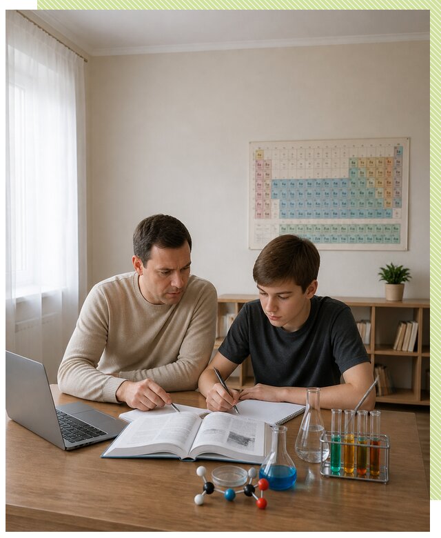 Репетитор по химии 8 класс в Евпатории по цене от 1264 р. | Репетитор-Евп